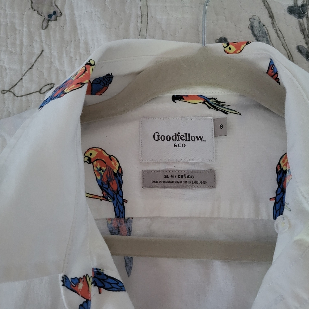 Button Up Bird Tee - Picture 2 of 3
